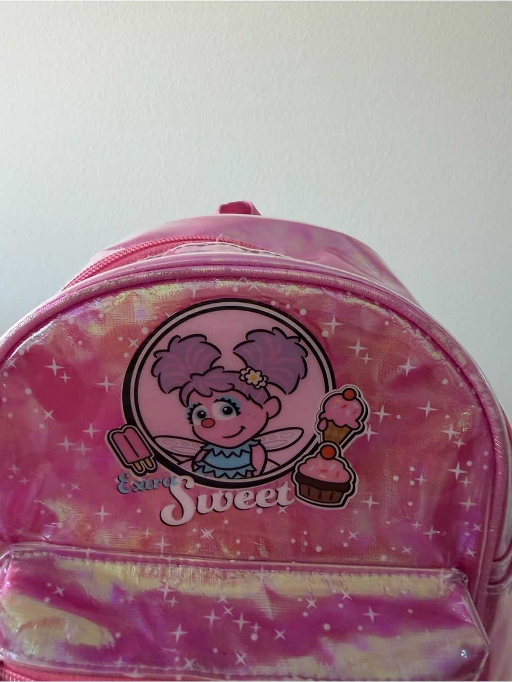 Sesame Street Abby Cadabby Pink Sparkle Mini Backpack - Picture 2 of 6